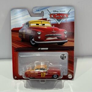NWT Disney Pixar Cars Diecast Jet Robinson #17 Heyday Racer